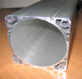 tubo in alluminio per cilindri pneumatici